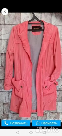 Плащ ветровка женская