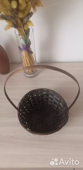 Корзина плетеная