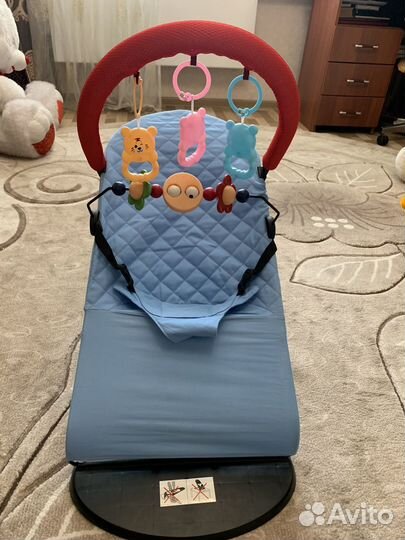 Детские качели шезлонг