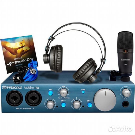 PreSonus AudioBox iTwo Studio комплект новый