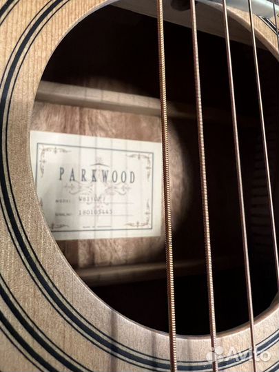 Акустическая гитара parkwood w81op