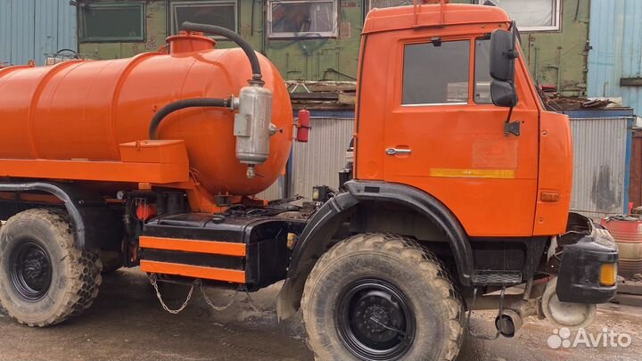 Илосос вездеход камаз 10 куб