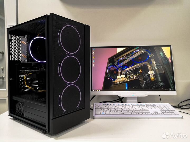 Корпус Formula F-33RGB ATX 3x120mm RGB (Новый)