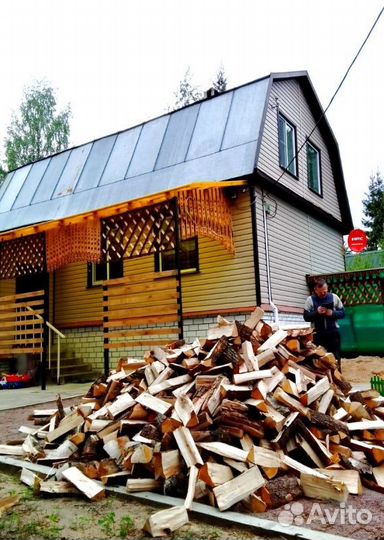 Дрова в укладку любого объема