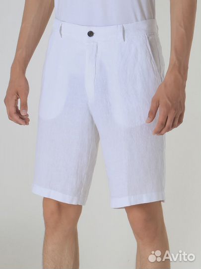 Бермуды льняные Paul & Shark
