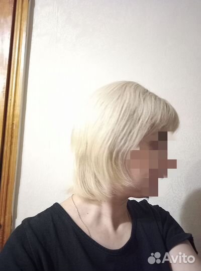 Парик на сетке натуральный