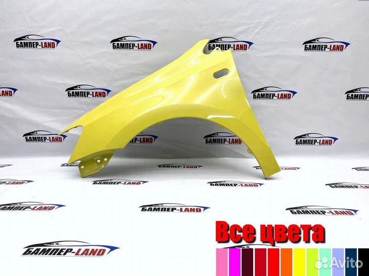 Крыло левое VW Polo 10-20 Новый Любой цвет