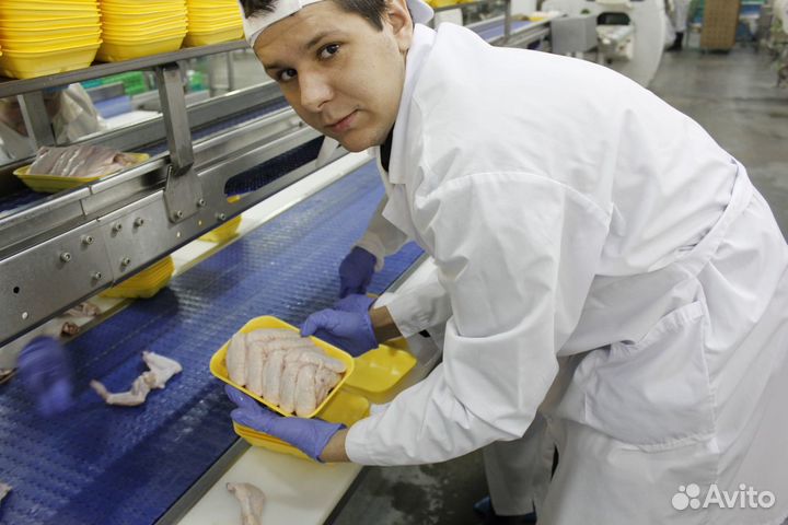 Упаковщик(ца) куриных лап Вахта Проживание