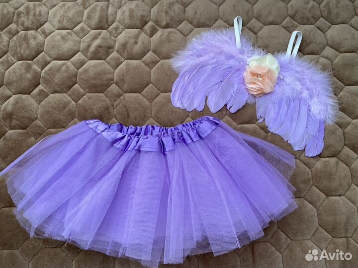 Костюм для малышки с крылышками