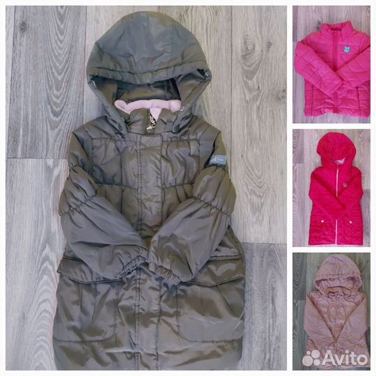 Детские вещи и обувь пакетом на девочку 110-116