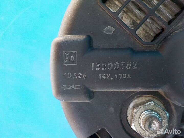 Генератор двигателя opel Astra J 2010-2017