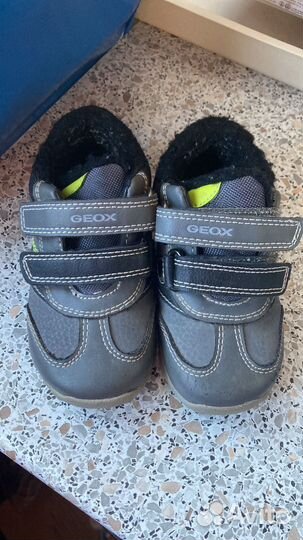 Ботинки с мехом на мальчика 21 размер