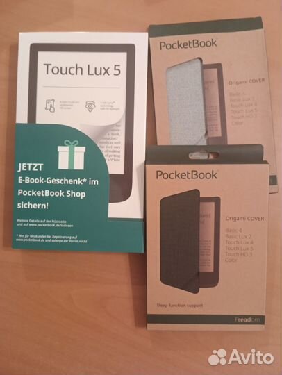 Pocketbook 628 + Оригинальный чехол Pocketbook