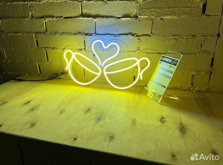 Вывеска из неона
