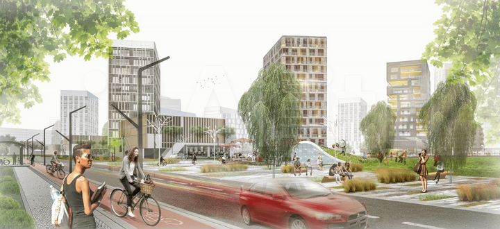 2-к. квартира, 46,9 м², 9/18 эт.