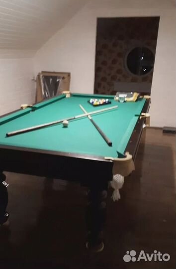 Бильярд Домашний Люкс 8 фт сланец