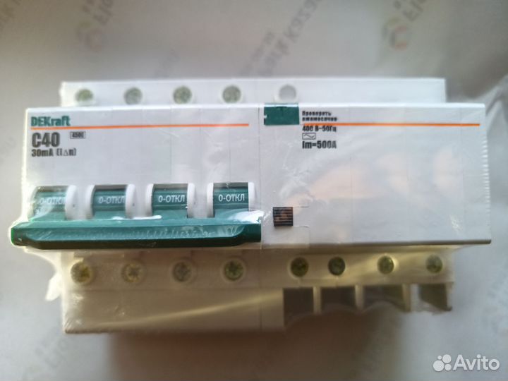 Дифавтомат (авдт) DEKraft диф-101-4p-040a-030-c