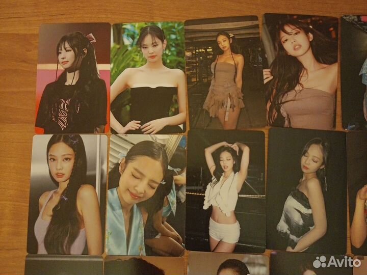 Карточки кей поп дженни