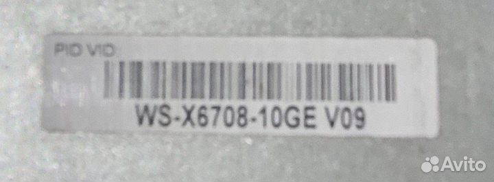 Cisco Catalyst WS-X6708-10GE V09