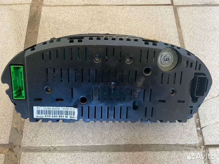 Щиток приборов skoda fabia 1 2007 г.в