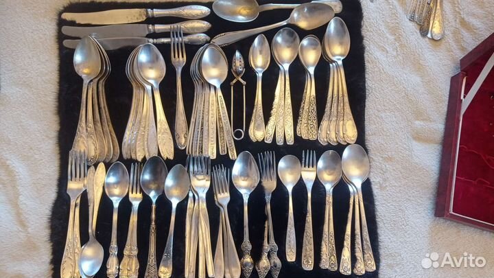 Столовый мельхиор СССР. Много в наличии