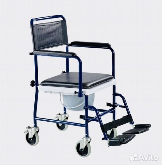 Кресло каталка стул туалет на колесах N009B