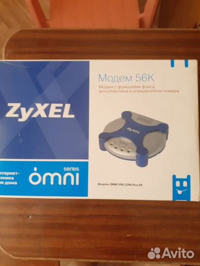 Модем zyxel 56K