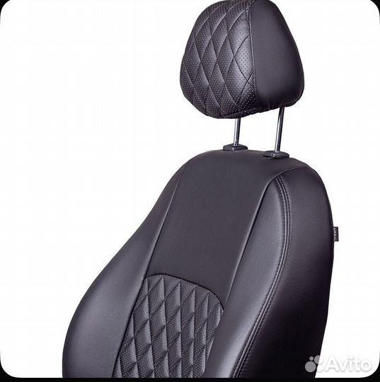 Чехлы на сидения Rapid с цельной спинкой