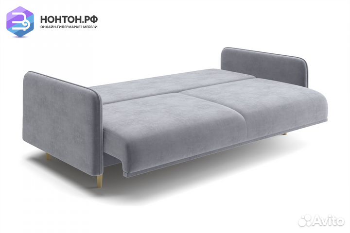 Диван книжка Эстет серый