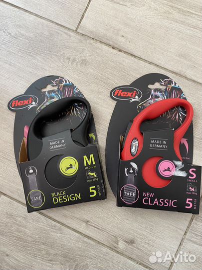 Поводок рулетка для собак flexi