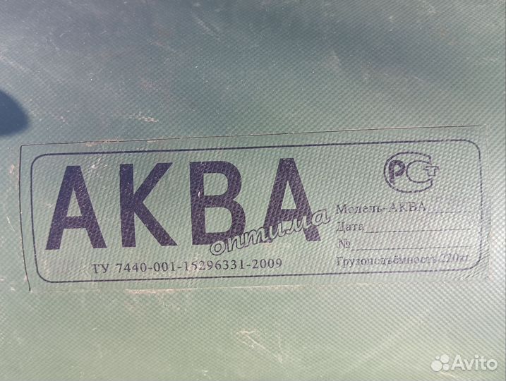 Лодка надувная бу