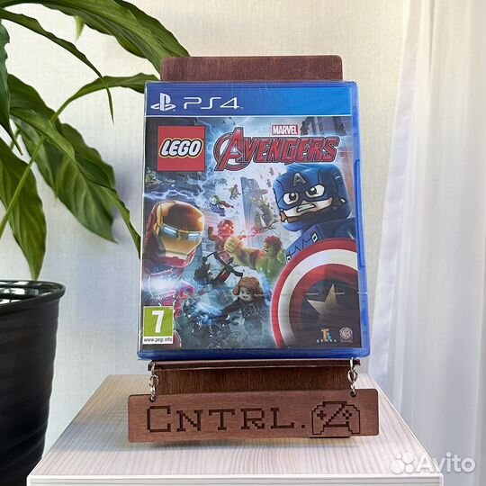 Новый Lego Marvel Мстители PS4/PS5 Диск