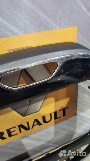 Рамка магнитолы Накладка панели центр Renault kapt