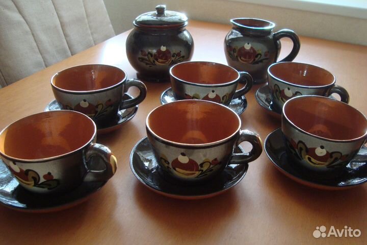 Сервис чайный Болгария, конец 80-х годов