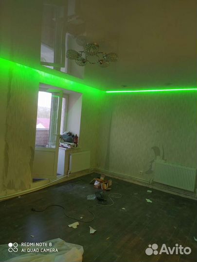 Натяжные потолки