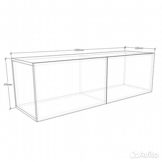 Тумба Толга-203ip сосна белая прикроватная