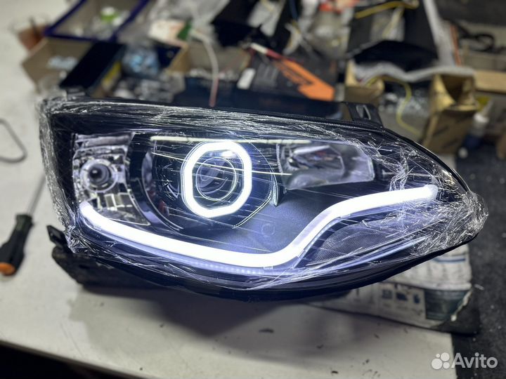 Блок фара калина 2 би линза дхо поворотник