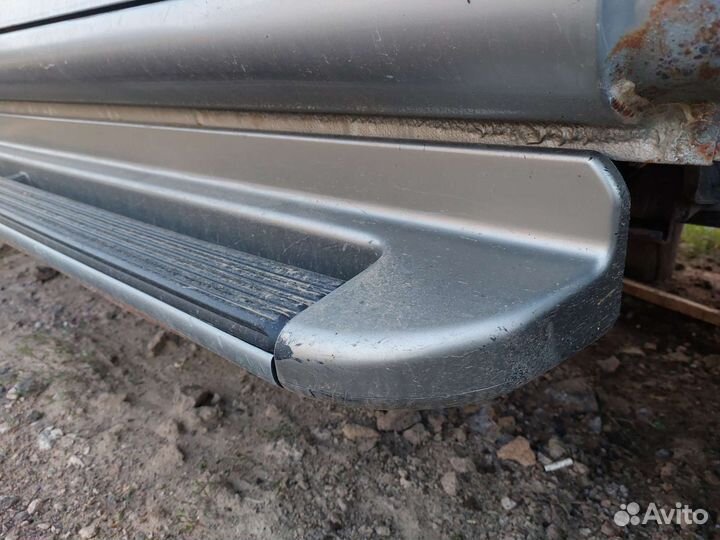 Силовые пороги Мицубиси Монтеро Спорт К9