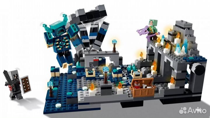 Lego Minecraft 21246 Глубокая темная битва