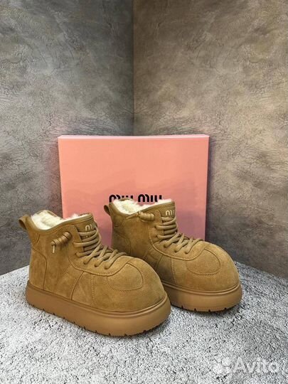 Угги miu miu