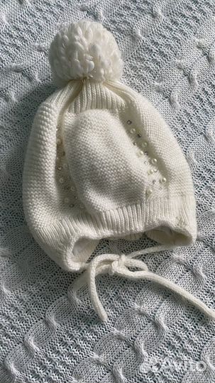 Шапочки на девочку 1 год