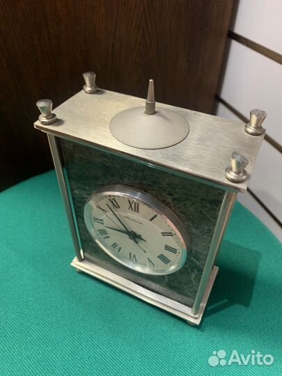 Настольные часы Молния в камне