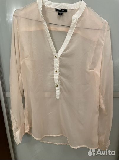 Блузка прозрачная S летняя