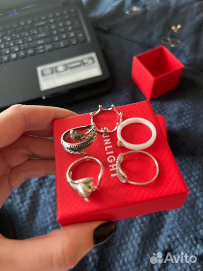 Кольца серебро 925