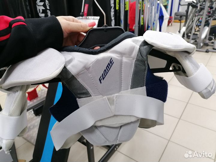 Нагрудник хоккейный flame юниорский