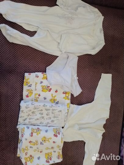 Детские вещи пакетом бесплатно от 0