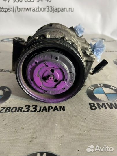 Компрессор кондиционера Bmw E90 седан N52B25 2006
