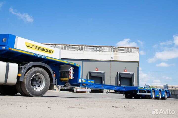 Полуприцеп трал (тяжеловоз) Juterborg 985234, 2023