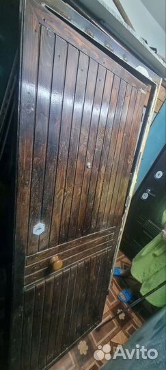 Дверь входная металлическая правая бу
