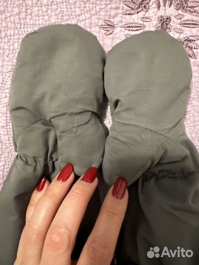 Рукавицы краги детские на 2-3 года